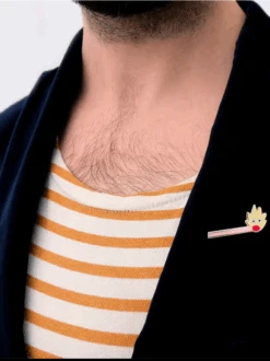 Broche Pin's Allumette En Feu - Hot Pants - Dicks Don't Lie -Décorer Les Cadeaux 4593fe 04d176ca2bfa4cc9adc851ccc025a82cmv2