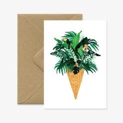 Carte Postale Ice Cream Jungle - All The Ways To Say