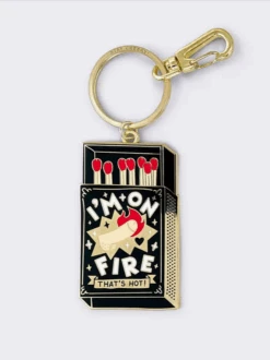 Porte-clés - Je Suis En Feu ! "I'm On Fire !" - Dicks Don't Lie