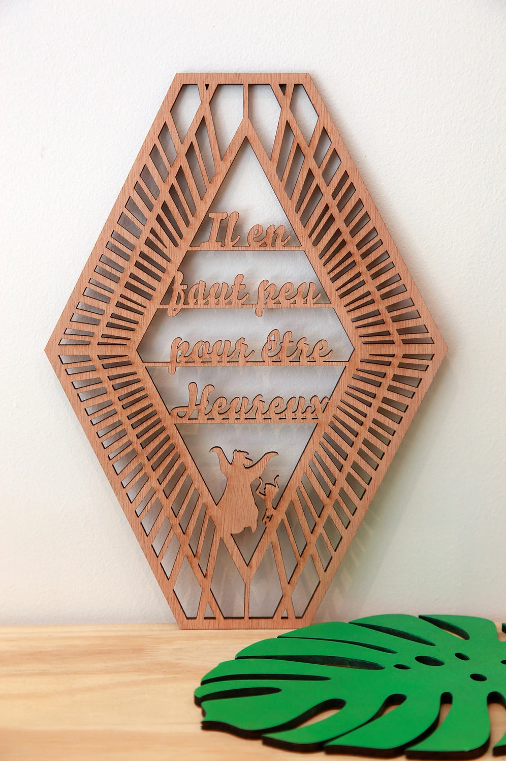 Décoration Murale Personnalisable En Bois - Découpe Laser 1 Décoration Murale Personnalisable En Bois - Découpe Laser