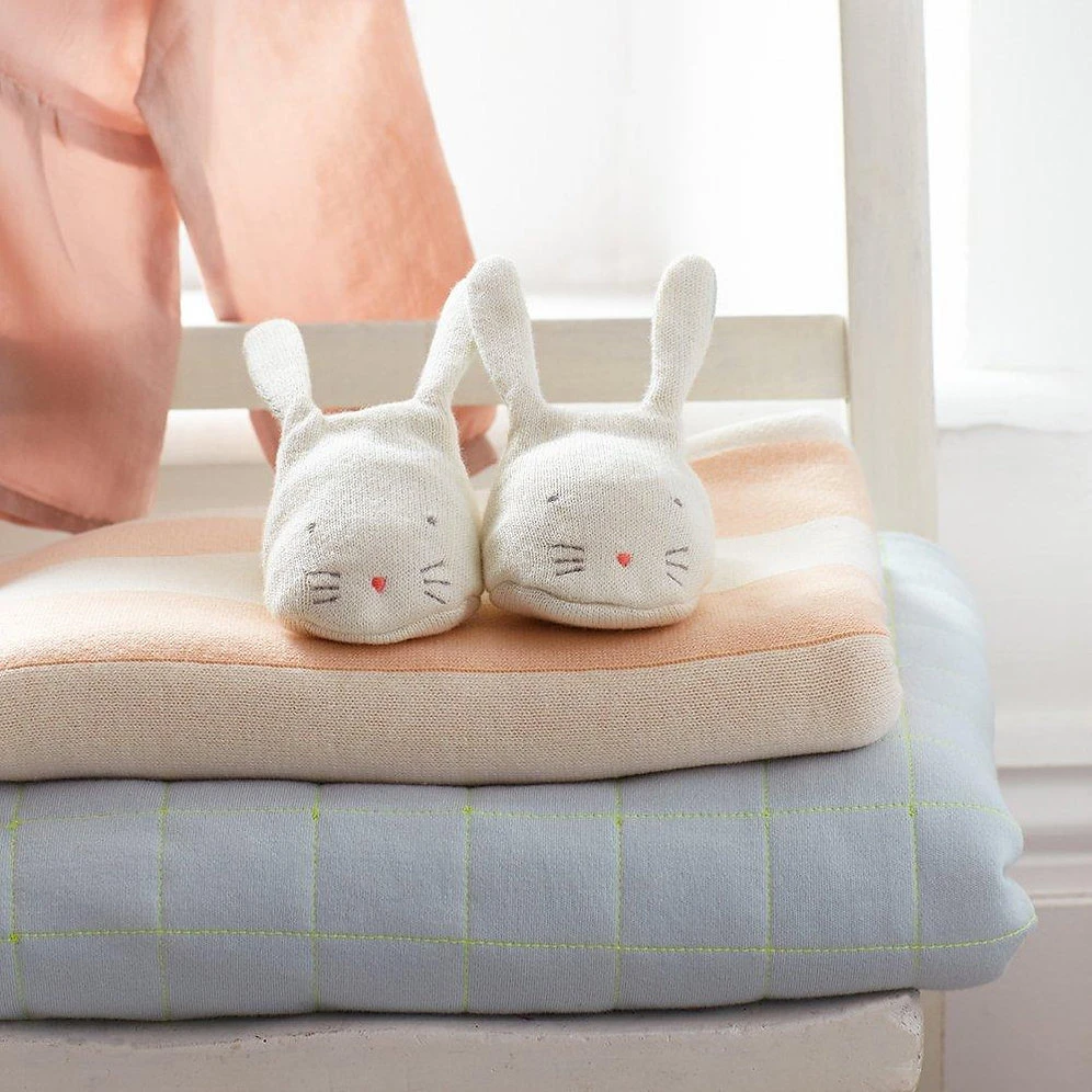 Chaussons Pour Bébés Lapin - Meri Meri 1 Chaussons Pour Bébés Lapin - Meri Meri