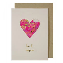 Carte Postale Coeur - Meri Meri