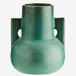 Vase Terracotta Vert - Madam Stoltz