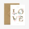 Carte Postale Love Letters - All The Ways To Say