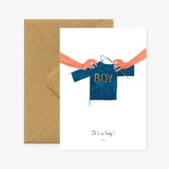 Carte Postale It's A Boy - All The Ways To Say