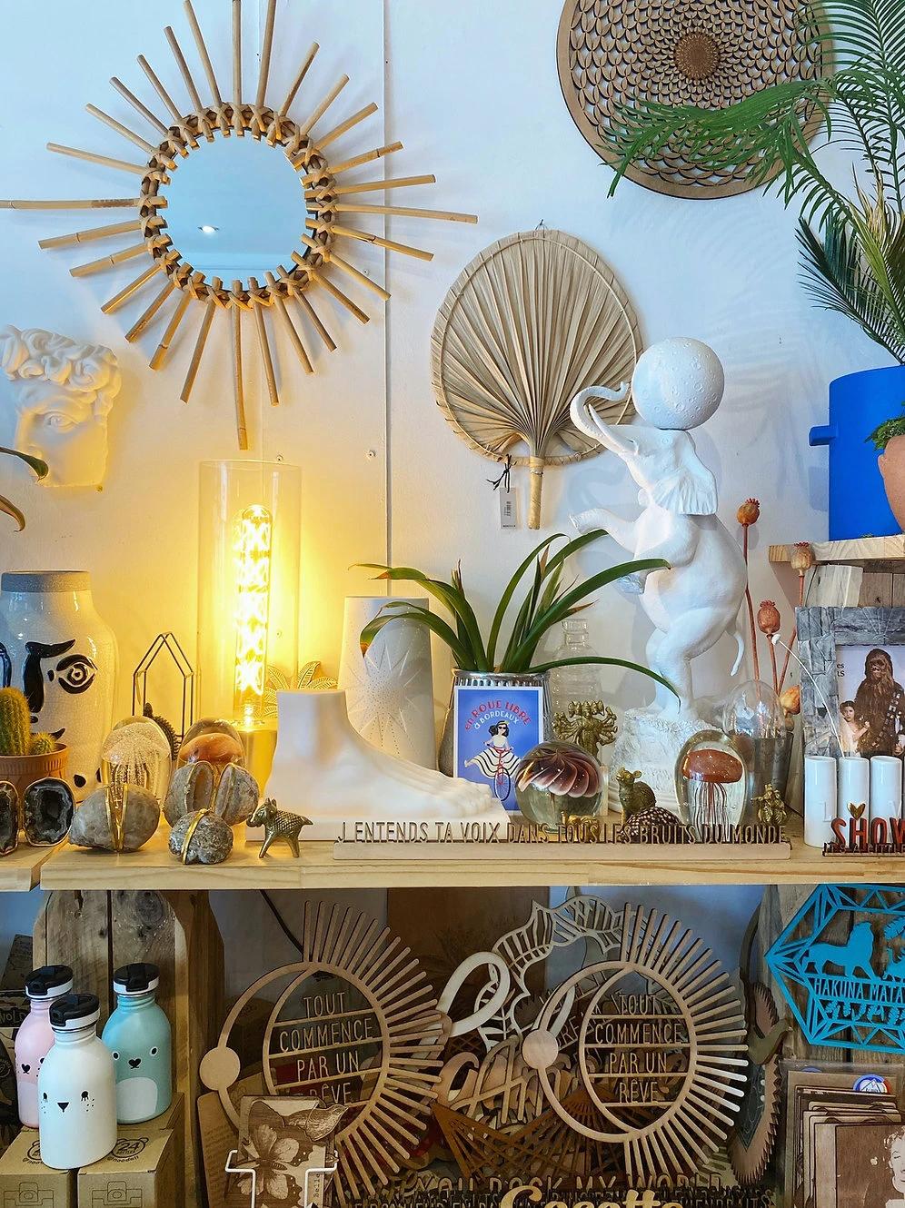 Tout Commence Par Un Rêve - Décoration Murale En Bois 2 Tout Commence Par Un Rêve - Décoration Murale En Bois – Image 2