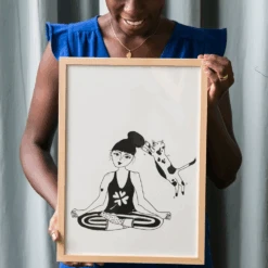 Affiche A4 Flower Girl - Helen B 5 Affiche A4 Flower Girl - Helen B -Décorer Les Cadeaux 4593fe 5165020a3b9249d1a6a687ba3c8b264fmv2