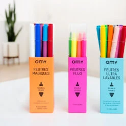 Feutres Ultra Lavables - OMY 11 Feutres Ultra Lavables - OMY -Décorer Les Cadeaux 4593fe 52620e0b9a2e444b914f342b1a034267mv2