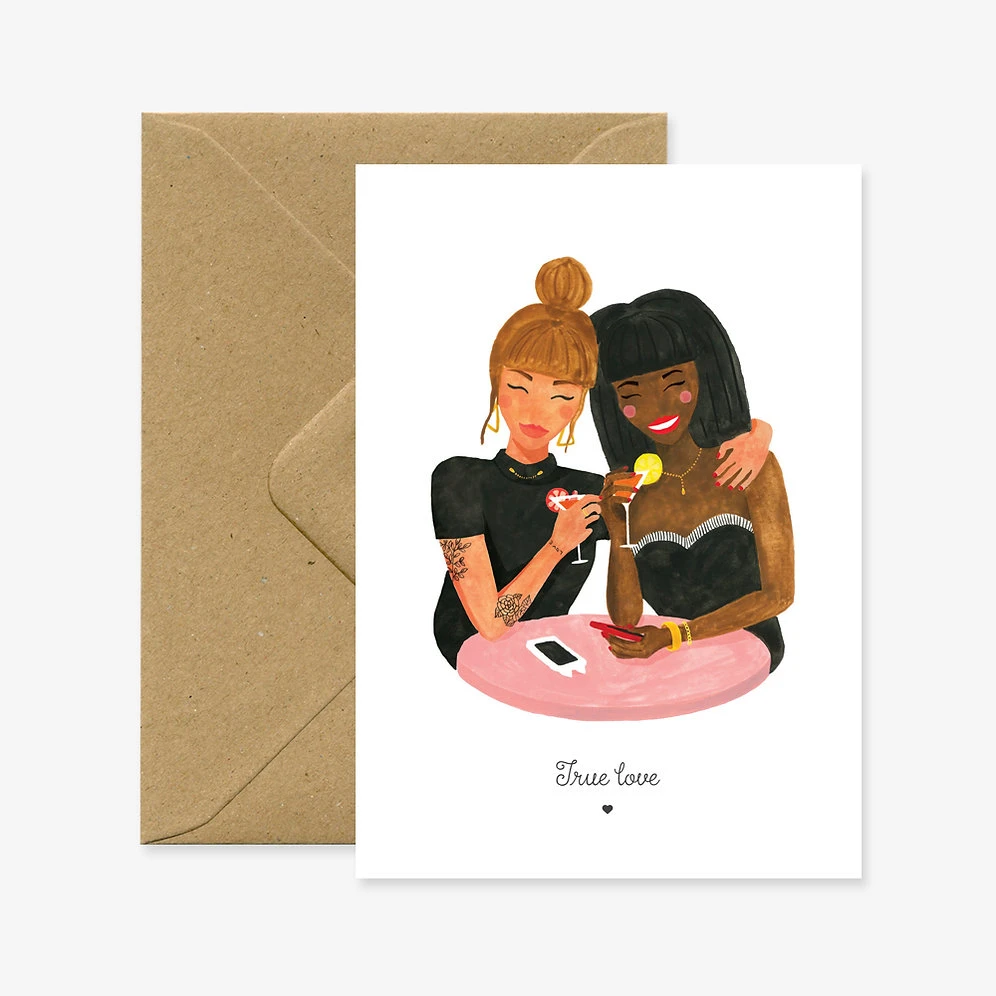 Carte Postale True Love - All The Ways To Say 1 Carte Postale True Love - All The Ways To Say