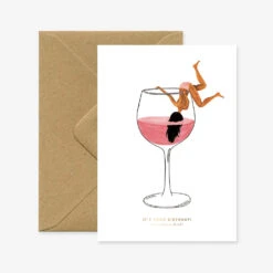 Carte Postale Just A Drink - All The Ways To Say