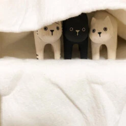 Pole Pole Chat Blanc En Bois - T Lab -Décorer Les Cadeaux 4593fe 64d6f7e3880f4413ae51f2ec69f4a490mv2