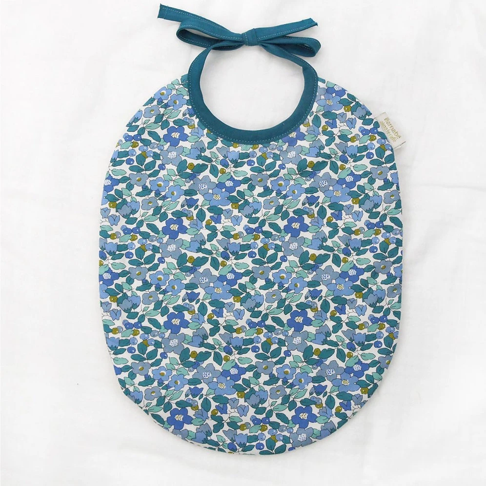 Bavoir Liberty Malo - Barnabé Aime Le Café 1 Bavoir Liberty Malo - Barnabé Aime Le Café