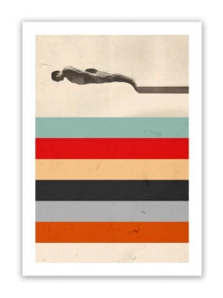 Affiche Le Plongeon - Itchi