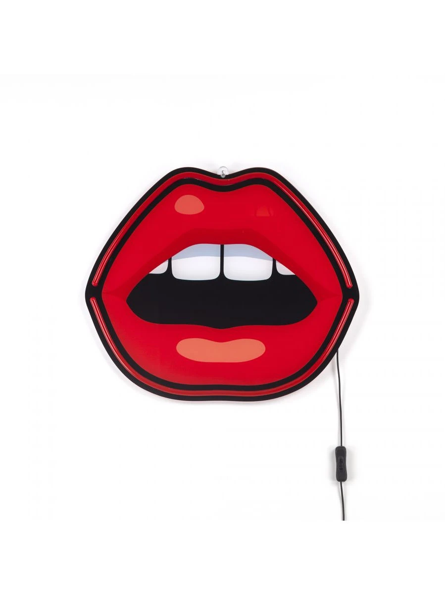 Blow - Applique Murale Néon Bouche - Seletti 1 Blow - Applique Murale Néon Bouche - Seletti