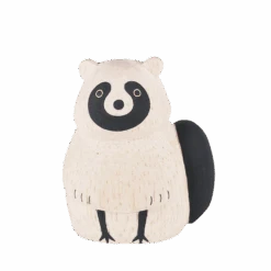 Pole Pole Raton Laveur En Bois - T Lab