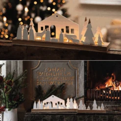 Photophore Crèche Lumineuse En Porcelaine Et Bois Rader -Décorer Les Cadeaux 4593fe 82488faafbb64bbd949fc731b5517f6amv2