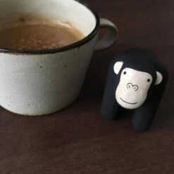 Pole Pole Gorille En Bois - T Lab