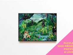 Puzzle Jane Goodall Jungle