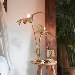 Lampe Palmier En Laiton Doré -Décorer Les Cadeaux 4593fe a8ed9d84c53e4e5692d2abfe4c6619abmv2