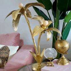 Lampe Palmier En Laiton Doré -Décorer Les Cadeaux 4593fe b0091aef8ce340b98d29370d1f67026amv2