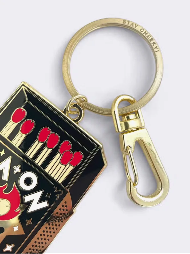 Porte-clés - Je Suis En Feu ! "I'm On Fire !" - Dicks Don't Lie 2 Porte-clés - Je Suis En Feu ! "I'm On Fire !" - Dicks Don't Lie – Image 2