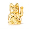 Lucky Cat Porte Bonheur Maneki Neko Doré - Donkey