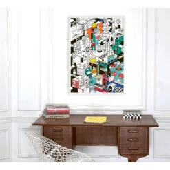 Poster Géant & 100 Stickers - Omy 22 Poster Géant & 100 Stickers - Omy -Décorer Les Cadeaux 4593fe b31469fc469d4556a8697fffb5998d7amv2