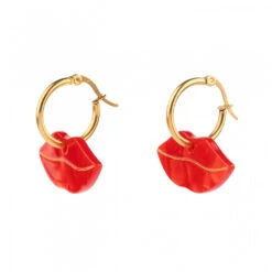 Boucles D'oreilles Bouche - Coucou Suzette
