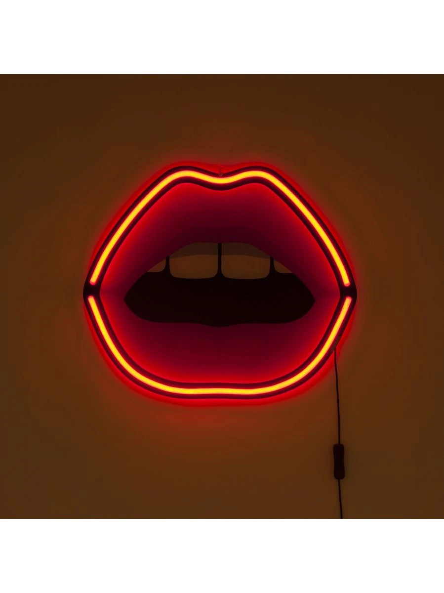 Blow - Applique Murale Néon Bouche - Seletti 2 Blow - Applique Murale Néon Bouche - Seletti – Image 2