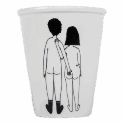 Cup Couple Nu De Dos - Helen B