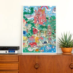 Poster Géant & 100 Stickers - Omy 16 Poster Géant & 100 Stickers - Omy -Décorer Les Cadeaux 4593fe f8e2ebce569841dab6038fdaa1cee81amv2